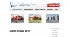 Desktop Screenshot of corkhillinsurance.com